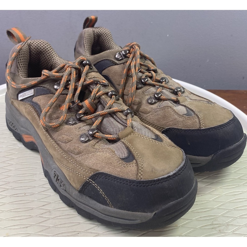 Herman Survivor Gage TT Mens Leather Steel Toe Waterproof Brown Low Shoe Boots 9